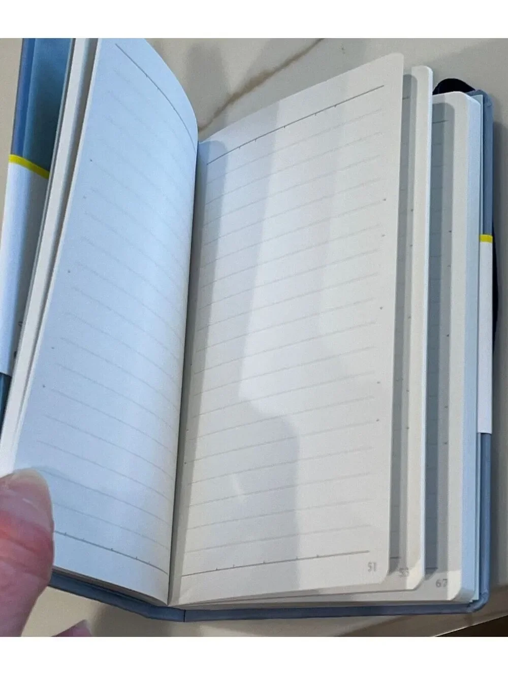BNWT Maruman Blue Mnemosyne A6 Ruled Notebook Made in Japan
